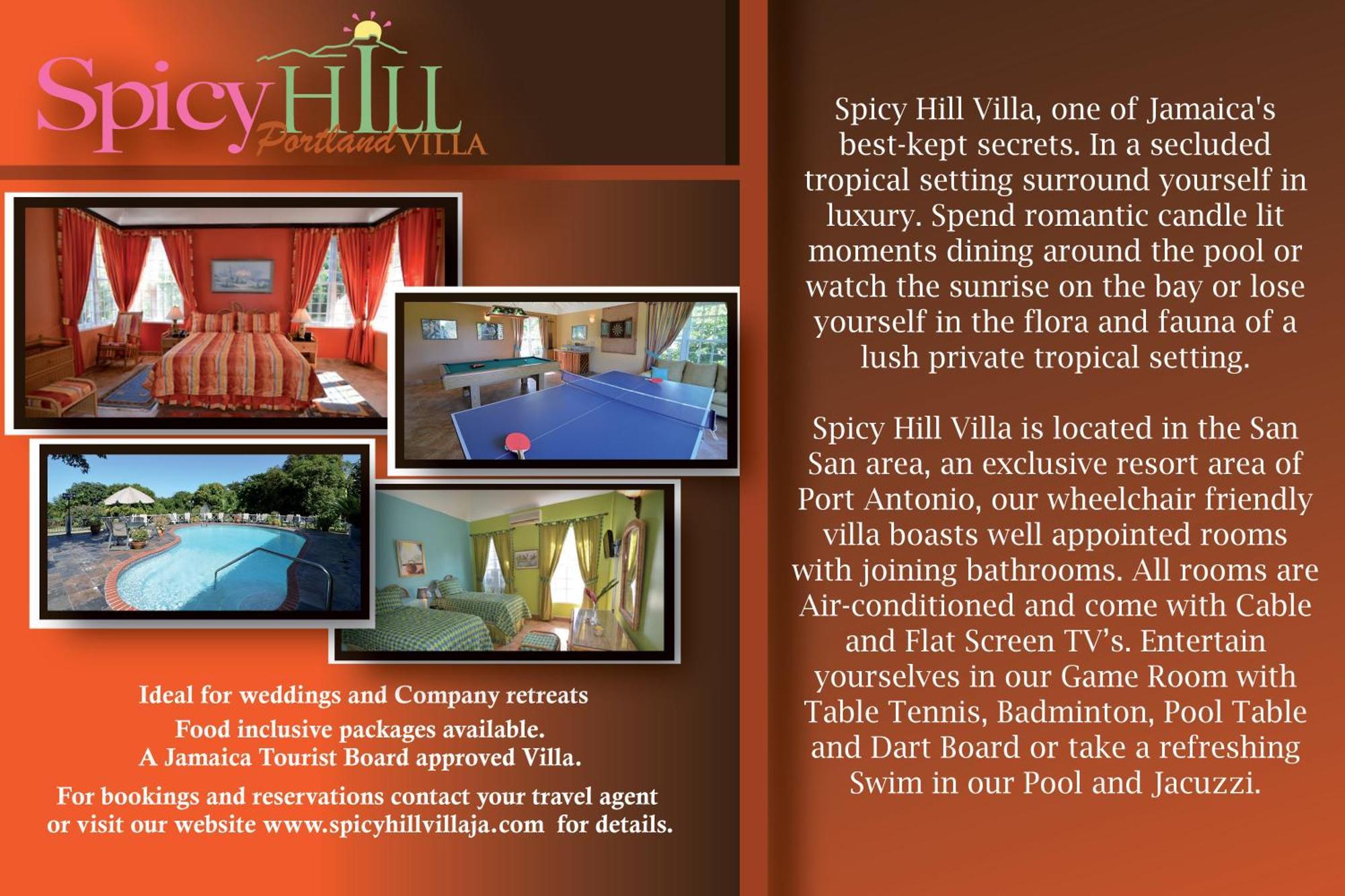 Spicy Hill Villa Port Antonio Habitación foto
